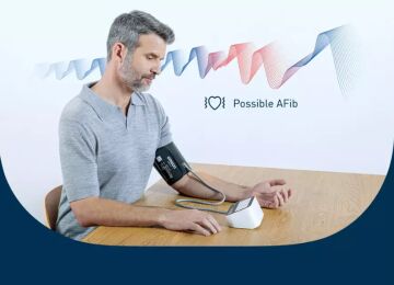 Omron M4 Connect AFib Koldan Ölçer Tam Otomatik Tansiyon Aleti