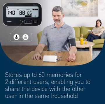 Omron M4 Connect AFib Koldan Ölçer Tam Otomatik Tansiyon Aleti