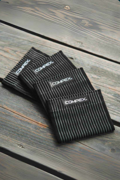 Compex Elastic Strap, 4 adet Elektrot pedi tutucu bandaj