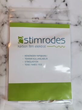 Stimrodes Yuvarlak Tens Elektrot Pedi 3.2 cm, Pakette 4 adet