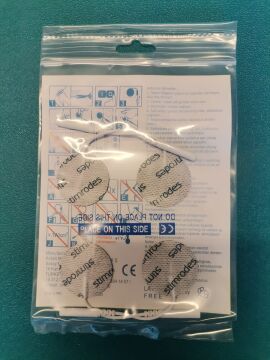 Stimrodes Yuvarlak Tens Elektrot Pedi 3.2 cm, Pakette 4 adet