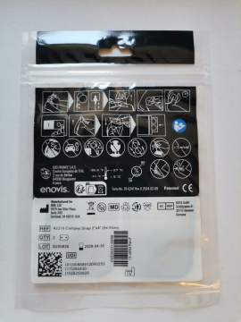 Compex Performance 2'li 5x10 cm Snaps Çift Çıtçıtlı Elektrot