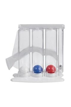 3 Toplu Spirometre Triflo Solunum Egzersiz Cihazı