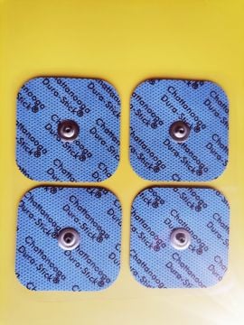 Chattanooga Durastick Plus 5x5 cm Çıtçıtlı 4'lü Tens Elektrod Pedi