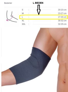 Orthocare 3911 Epicare Easy Örme Dirseklik L