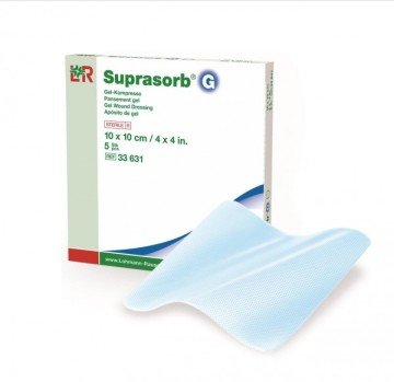 33631 Suprasorb G Jel Yara Örtüsü 10 x 10 cm 10 adet %10 iskontolu