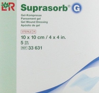 33631 Suprasorb G Jel Yara Örtüsü 10 x 10 cm 10 adet %10 iskontolu
