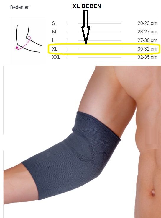 Orthocare 3911 Epicare Easy Örme Dirseklik XL