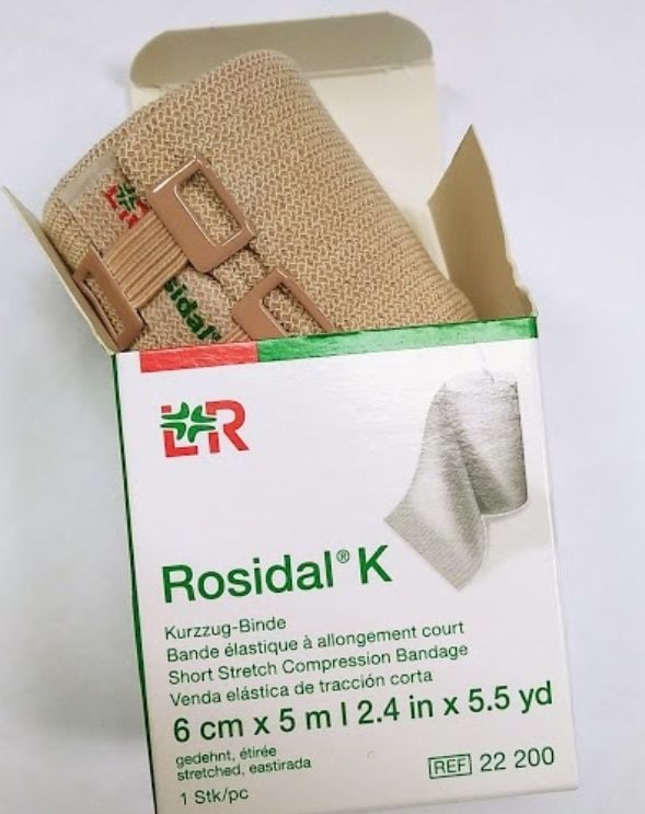 Lohmann Rauscher Rosidal K Kısa Gerilimli Kompresyon Bandajı 6cm x 5m