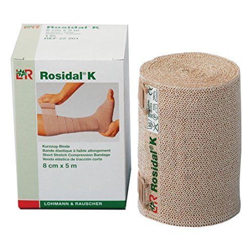 Lohmann Rauscher Rosidal K Kısa Gerilimli Kompresyon Bandajı 8cm x 5m