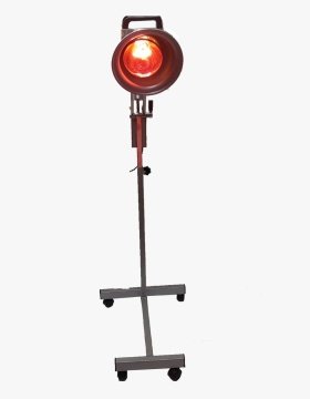 Fizik Tedavi Infrared Lambalı Isıtıcı Standı 1 Bölmeli 1 Lambalı