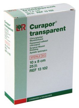 Lohmann Rauscher 13102 Curapor Transparent 10x8cm Emici Pedli Su Geçirmez Yara Örtüsü