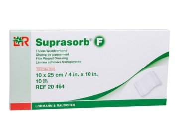 Suprasorb F 10 x 25 cm Dövme Koruyucu, Steril 10 adet %10 iskontolu