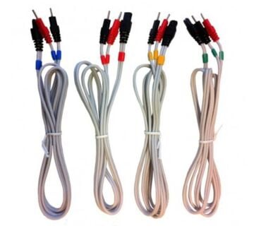 Compex Fit 1.0 Kas Stimülasyon Cihazı Pin Uçlu Beyaz Kablo Seti