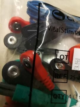 Chattanooga Vitalstim Plus Kablosu 4'lü Set