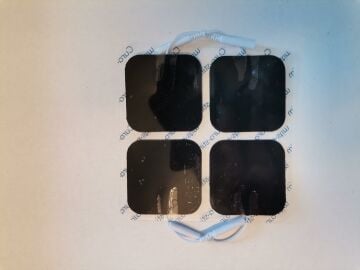Cura Stim 5X5 cm Kablolu Tens Ems Fes Elektrod Pedi