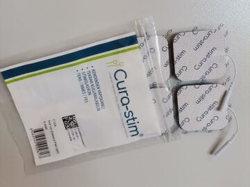 Cura Stim 5X5 cm Kablolu Tens Ems Fes Elektrod Pedi