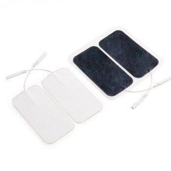 5 x 9 cm Kablolu Tens Elektrot Pedi, Pakette 4 Adet