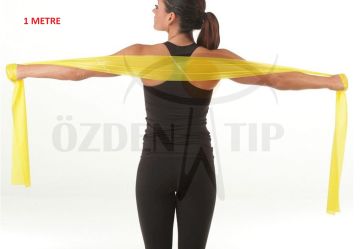 Theraband Egzersiz Bandı Sarı 1 Metre