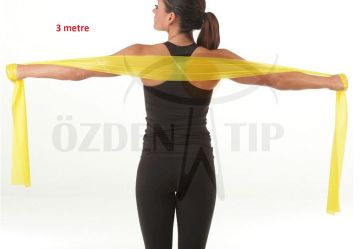 Theraband Egzersiz Bandı Sarı 3 Metre