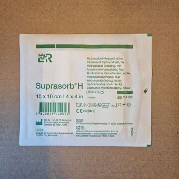 LR Suprasorb H 10x10 cm Hidrokolloid İnce Yara Örtüsü