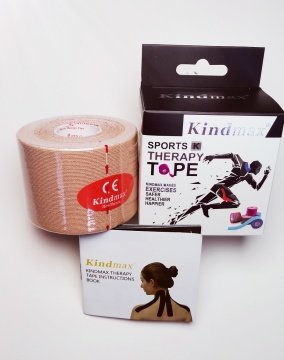 Kindmax Kinesiology Bandı Kinesiotape Ağrı Bandı Bej