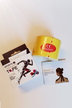 Kindmax Kinesiology Bandı Kinesiotape Ağrı Bandı Sarı