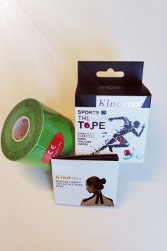 Kindmax Kinesiology Bandı Kinesiotape Ağrı Bandı Yeşil