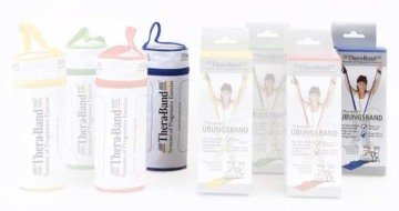 Theraband Egzersiz Bandı 2.5 mt Çantalı Mavi - 5/8 Direnç