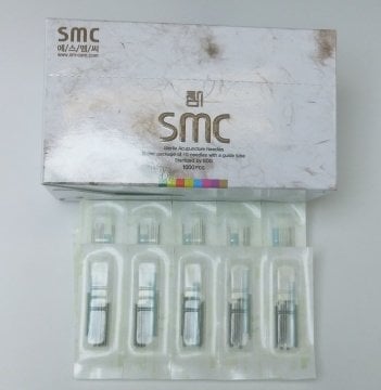 SMC Çelik Akupunktur İğnesi Kuru İğne