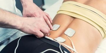 Yapışkanlı Tens Elektrot Pedi 5x5 cm Kablolu Pakette 4 adet