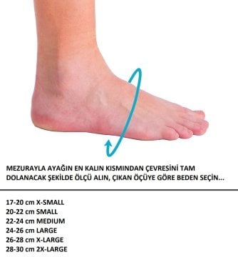 Orthocare 7930 Malleocare Comfort Strap Örme Ayak Bilekliği