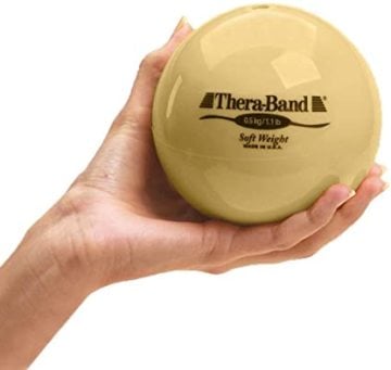25811 Theraband 0.5 Kg Bej Yumuşak Ağırlık Topu