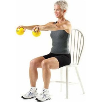 25821 Theraband 1 Kg Sarı Yumuşak Ağırlık Topu