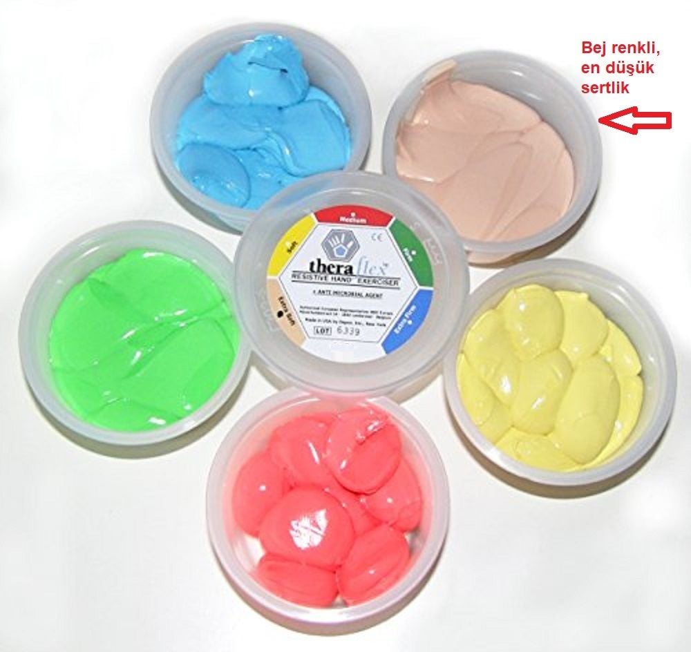 TheraFlex 57 Gram El Egzersiz Hamuru Bej