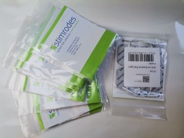 Stimrodes 5x5 cm Tens Elektrod Pedi 4'lü pakette