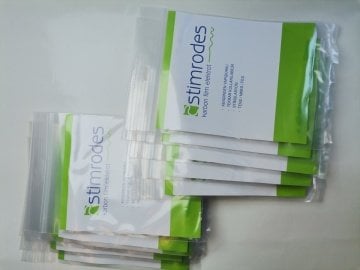 Stimrodes 5x5 cm Tens Elektrod Pedi 4'lü pakette