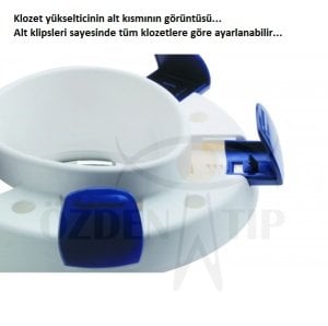 Kapaklı Klozet Yükseltici Herdegen Clipper III