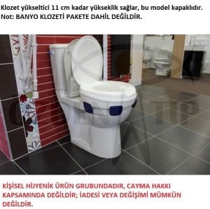 Kapaklı Klozet Yükseltici Herdegen Clipper III