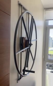 Omuz Çarkı Duvara Monte 85 cm Çaplı, Yükseklik Ayarlı